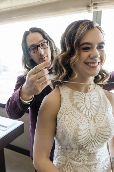 Get extra photography for getting ready.