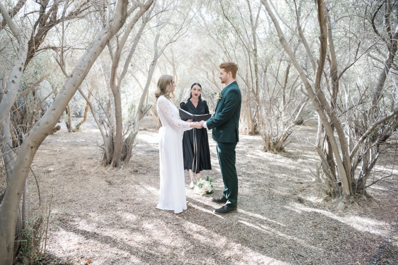Wedding ceremony.