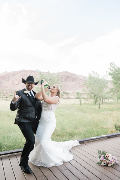 Rodeo inspired weddings in Vegas by Cactus Collective.