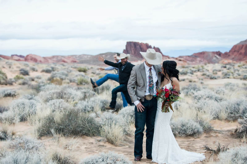 Rodeo inspired weddings in Vegas by Cactus Collective.