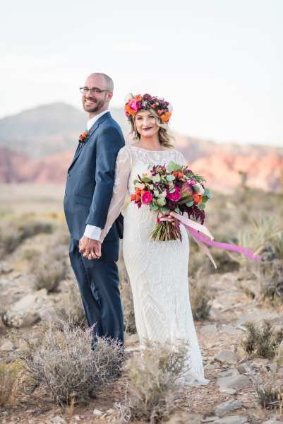 Ceremony at Red Rock Canyon.