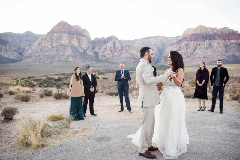 Ceremony at Red Rock Canyon.