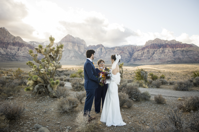 Ceremony at Red Rock Canyon.
