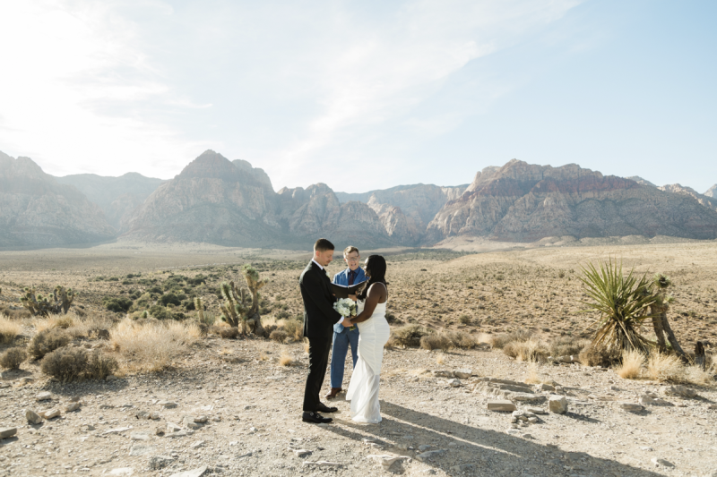 Ceremony at Red Rock Canyon.