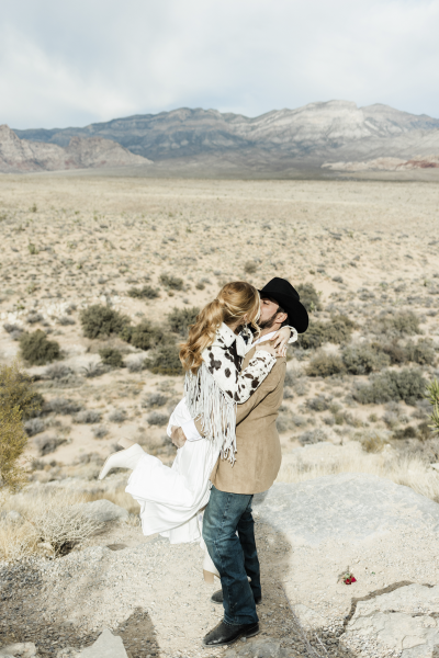 Ceremony at Red Rock Canyon.