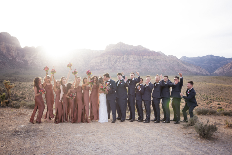 Ceremony at Red Rock Canyon.