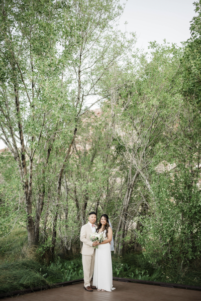 Ceremony at Red Rock Canyon.
