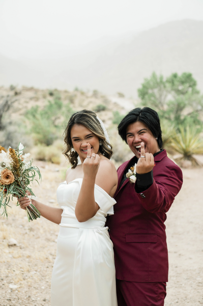 Ceremony at Red Rock Canyon.