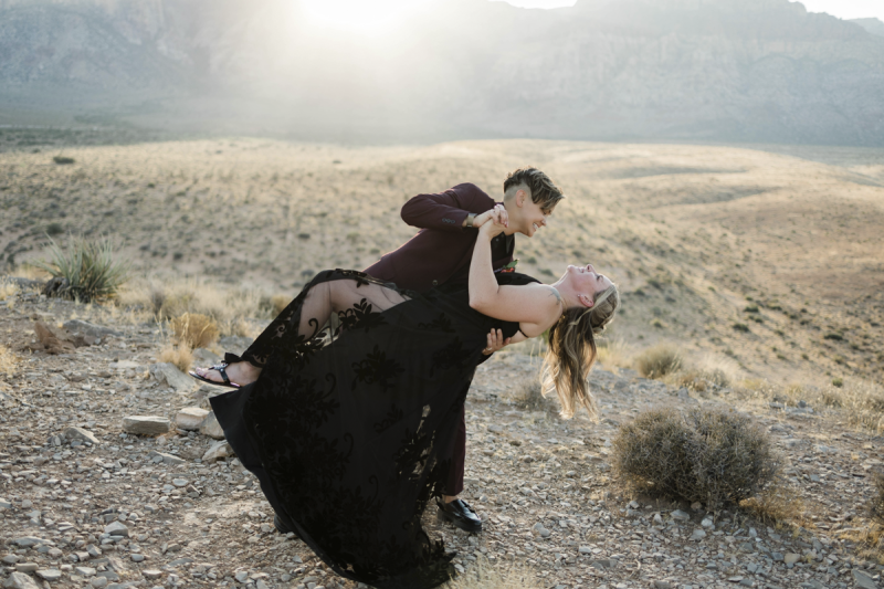 Ceremony at Red Rock Canyon.