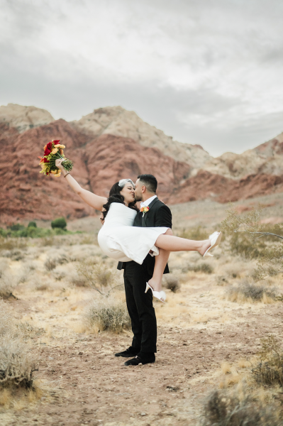Ceremony at Red Rock Canyon.