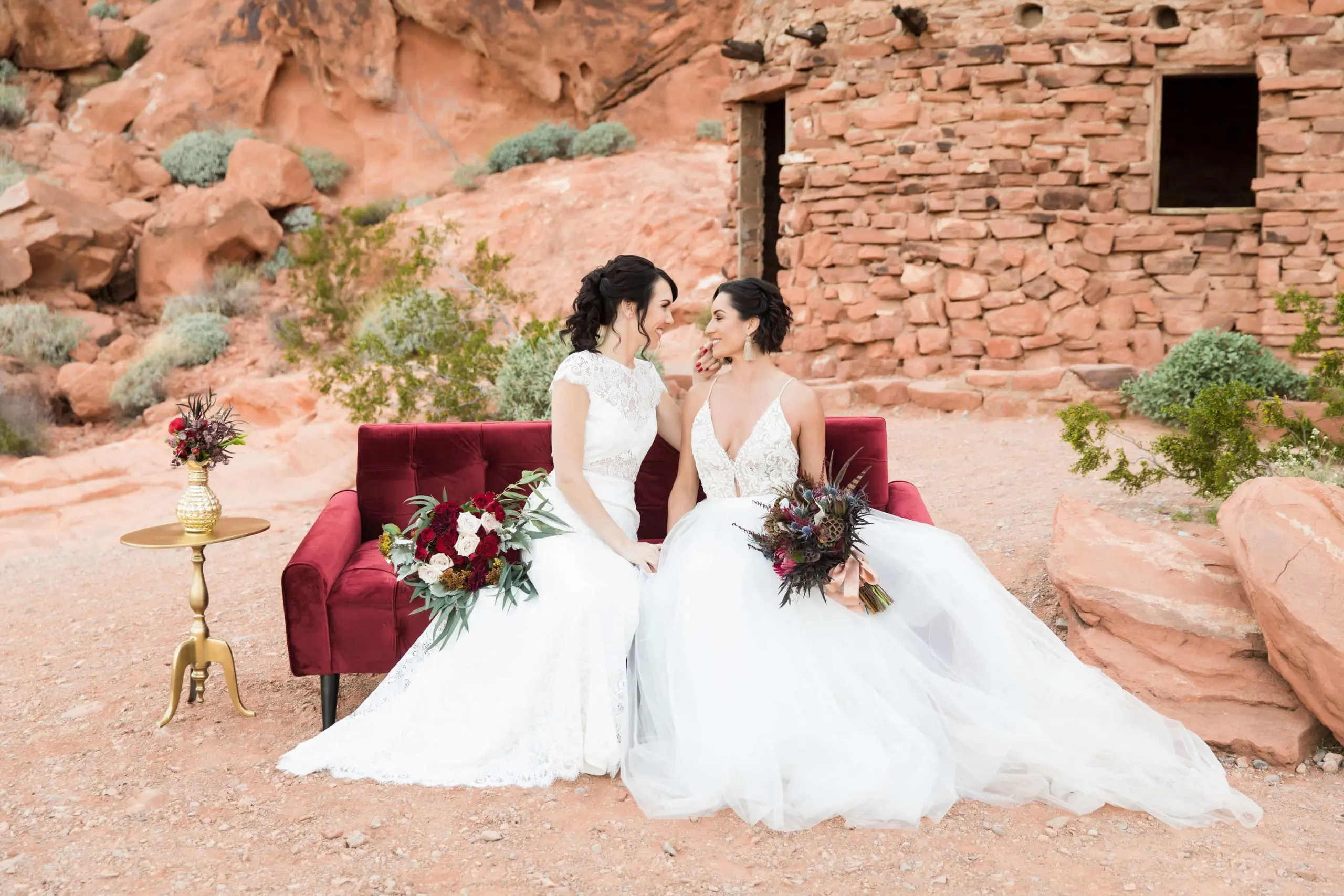 A Winter Wedding in Valley of Fire