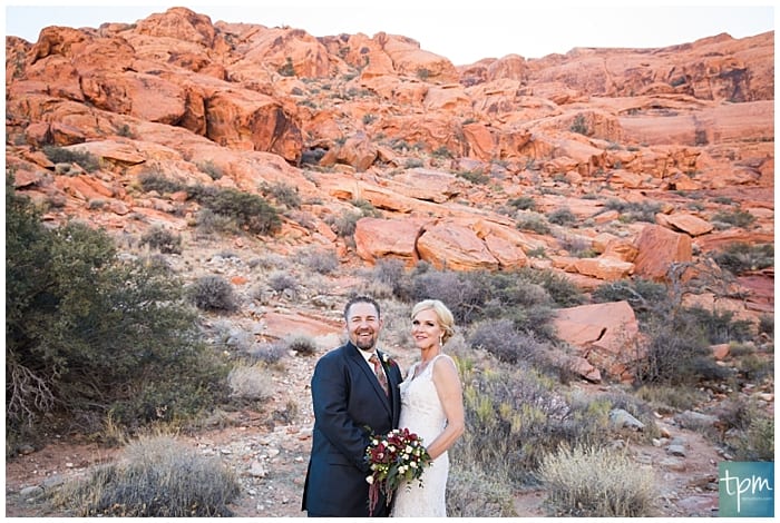 Outdoor Elopement  Package  Red Rock Canyon Cactus 