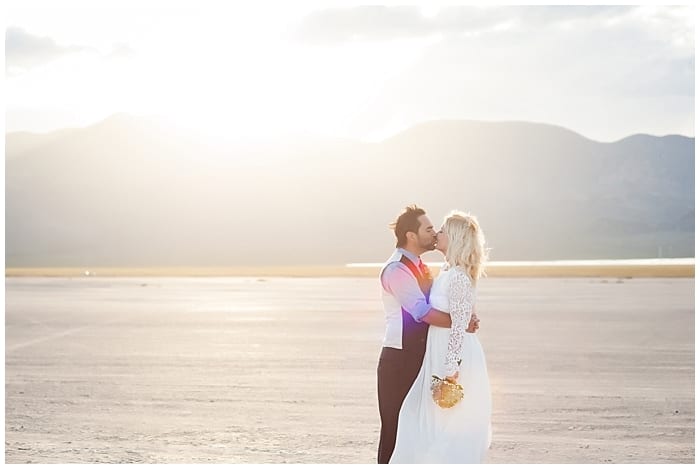 April + Edwardo | Dry Lake Bed Wedding