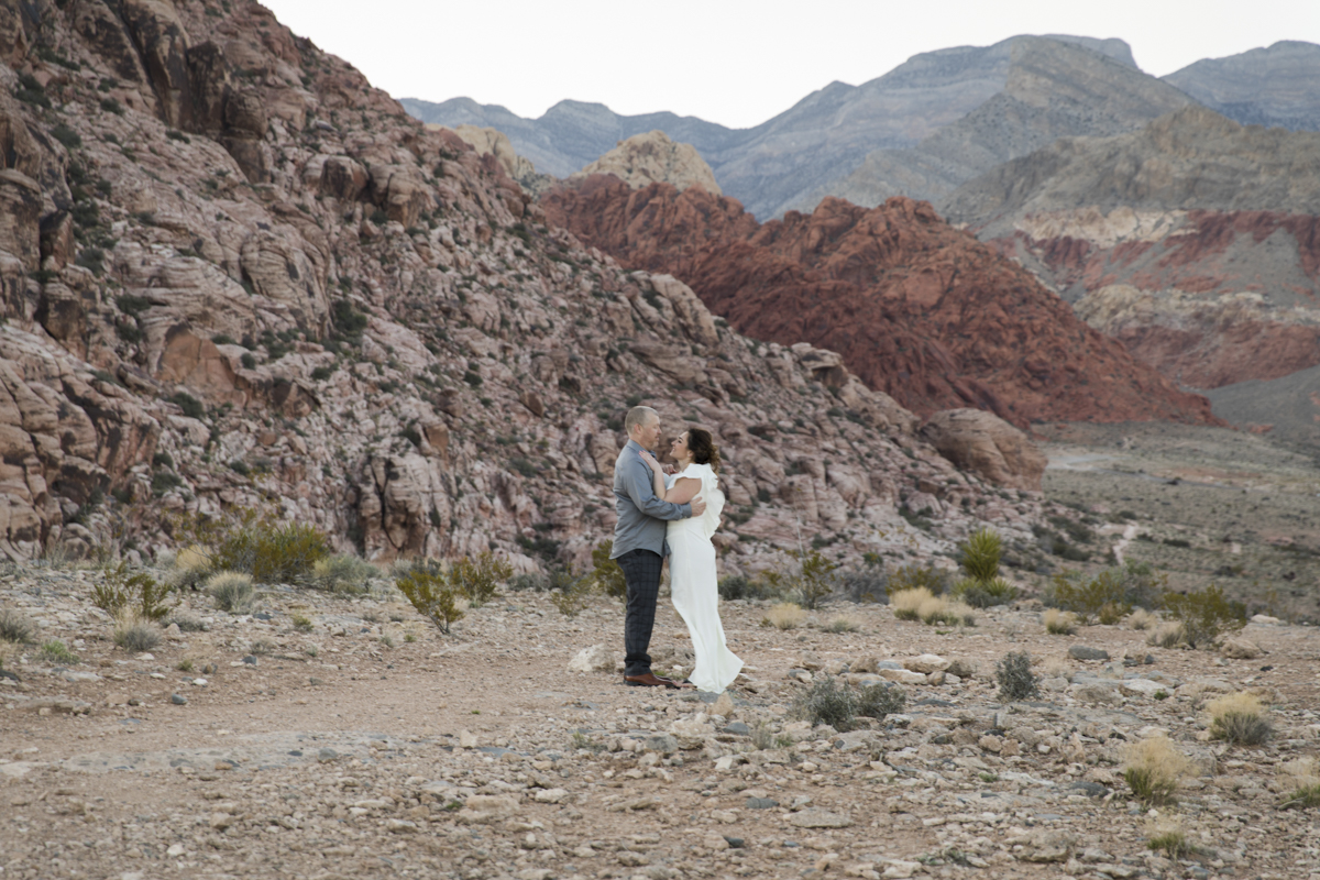 Haley + Shay, a Real Wedding at Red Rock Canyon