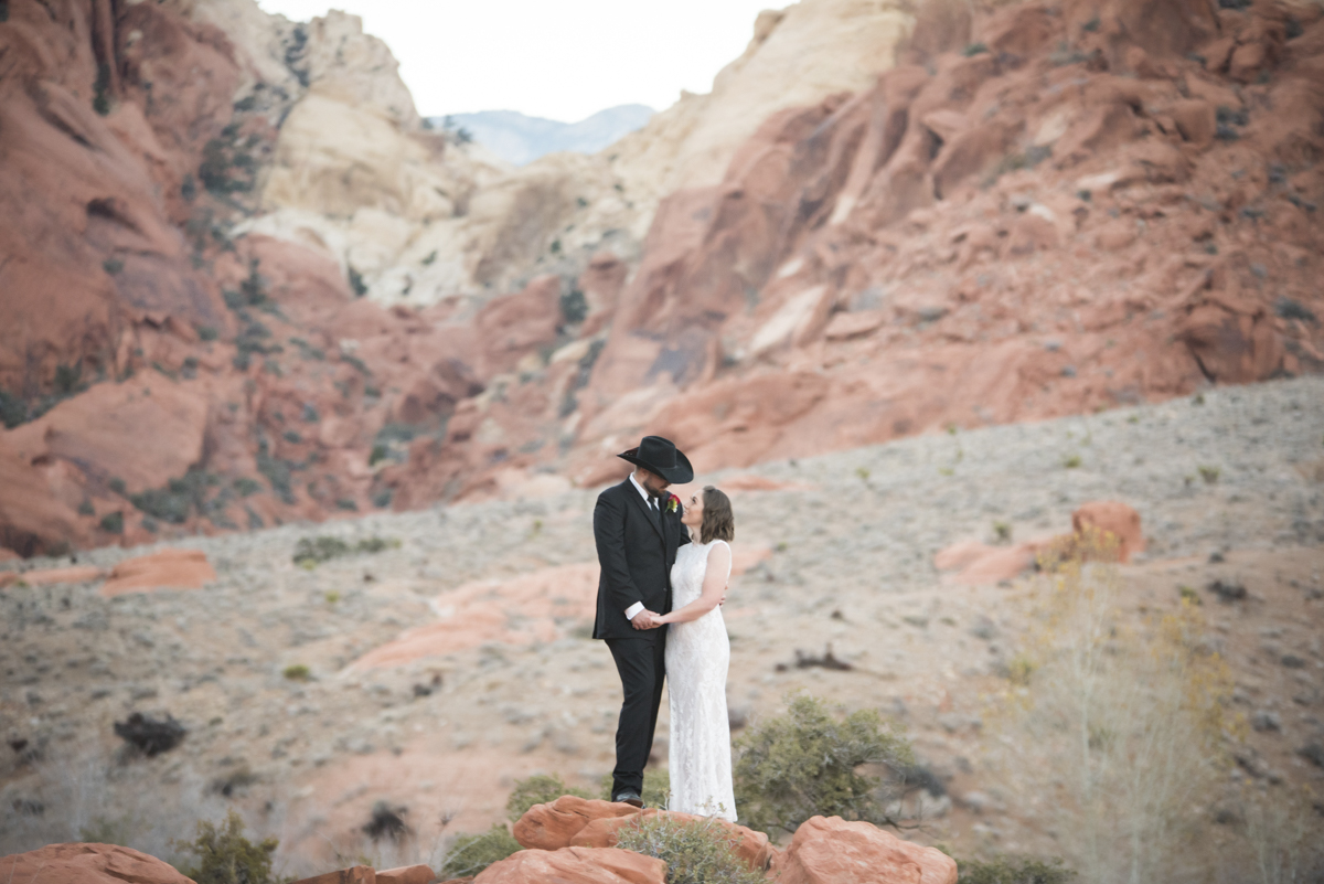 Real Weddings at Ash Spring in Red Rock Canyon, Las Vegas