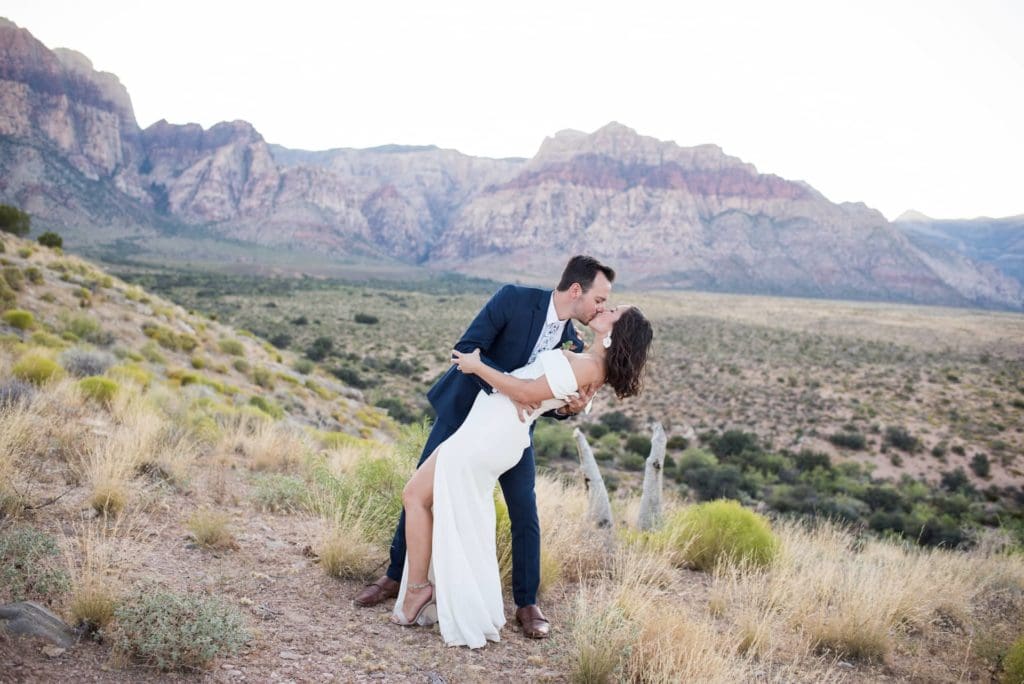 First Wedding Dance in the Desert