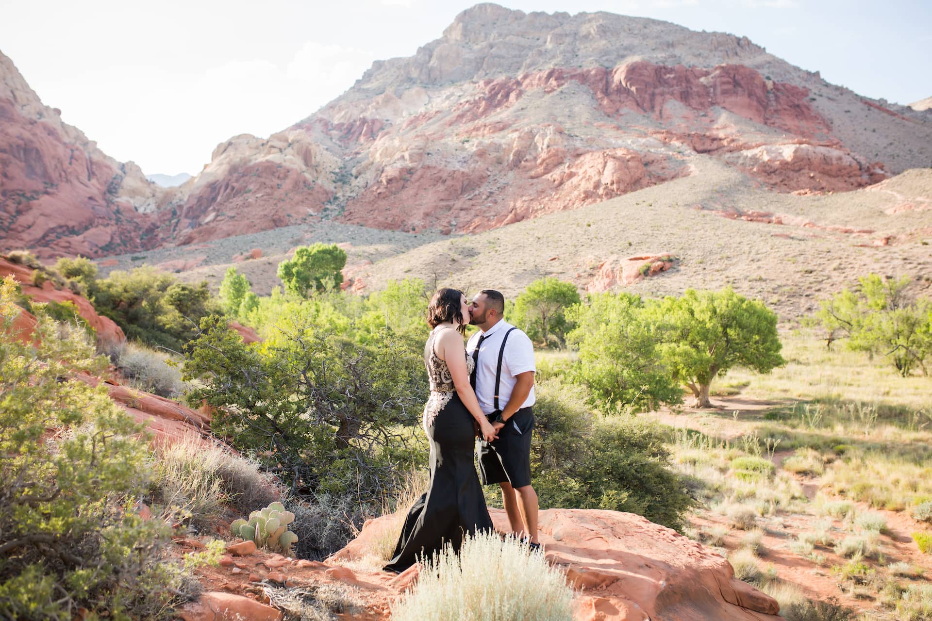 Keigan + Joe Dan on their Wedding Day.