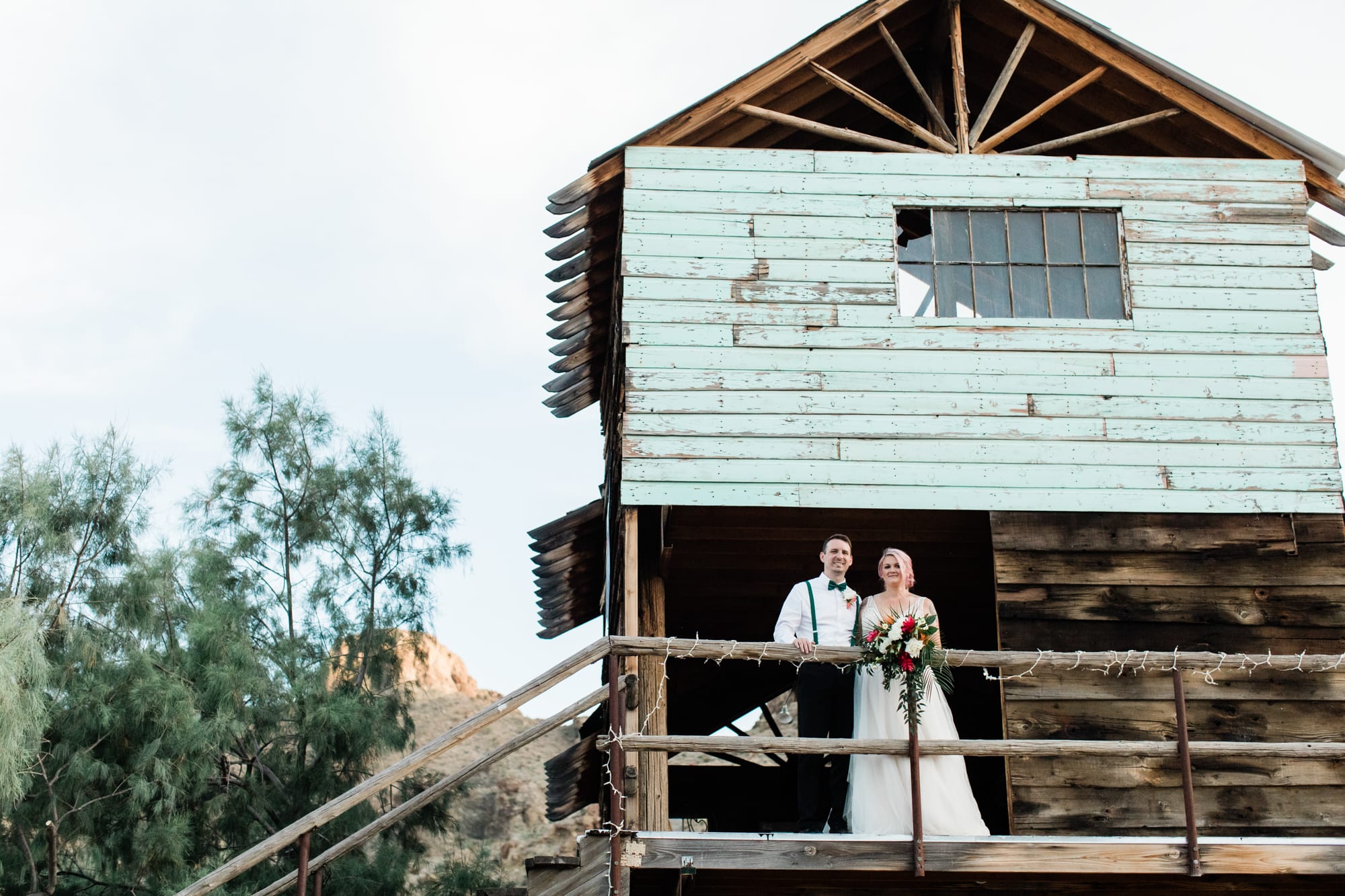Hayley + Andrew: A Real Wedding at Eldorado Canyon