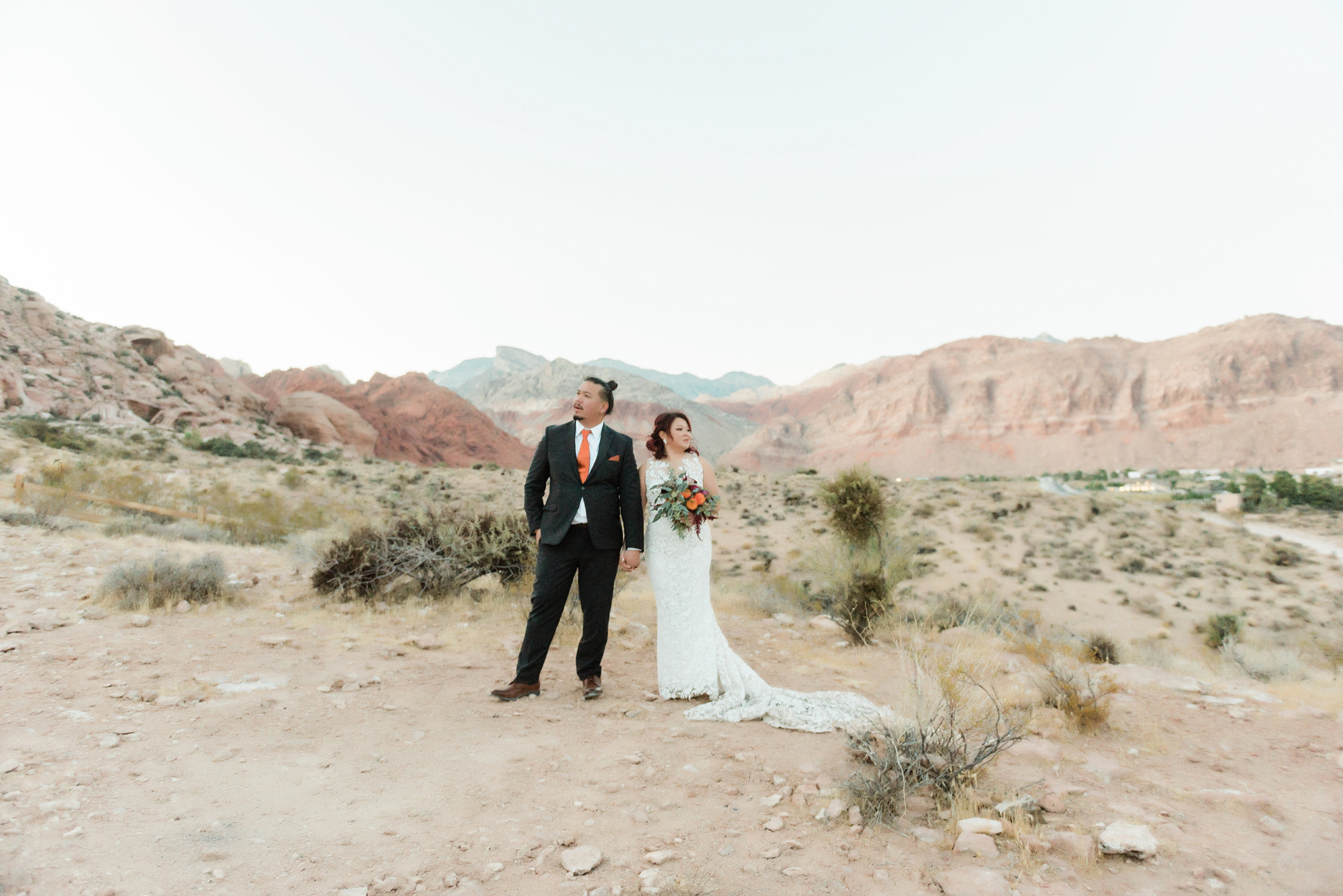 Christine + Zack: A Real Wedding in Red Spring