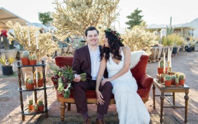 Las Vegas elopement company creates chic and stylish pop up wedding experience for Valentine’s 2020