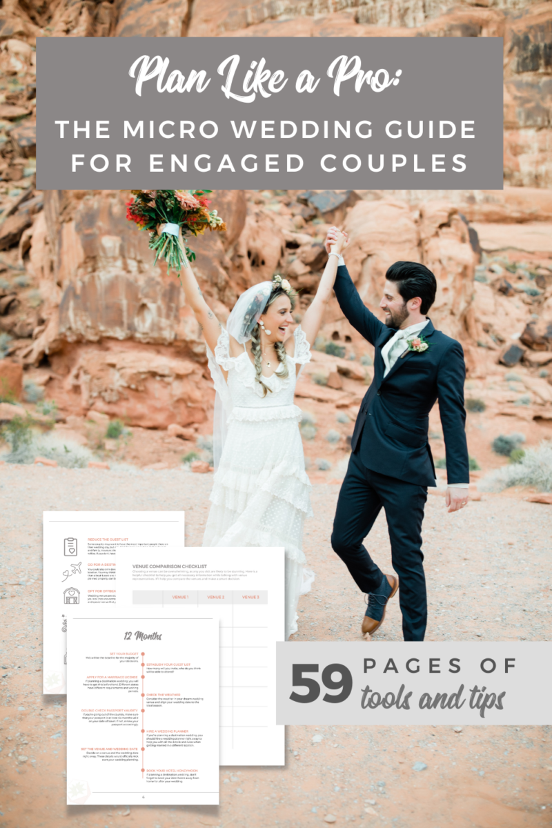 Plan Like a Pro: The Micro Wedding Guide for Engaged Couples