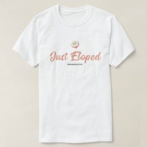 Just Eloped White T-Shirt - Unisex