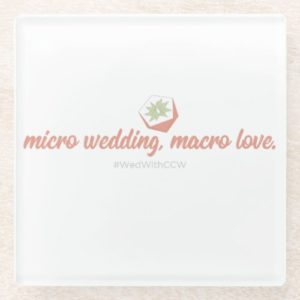 Micro Wedding Coaster