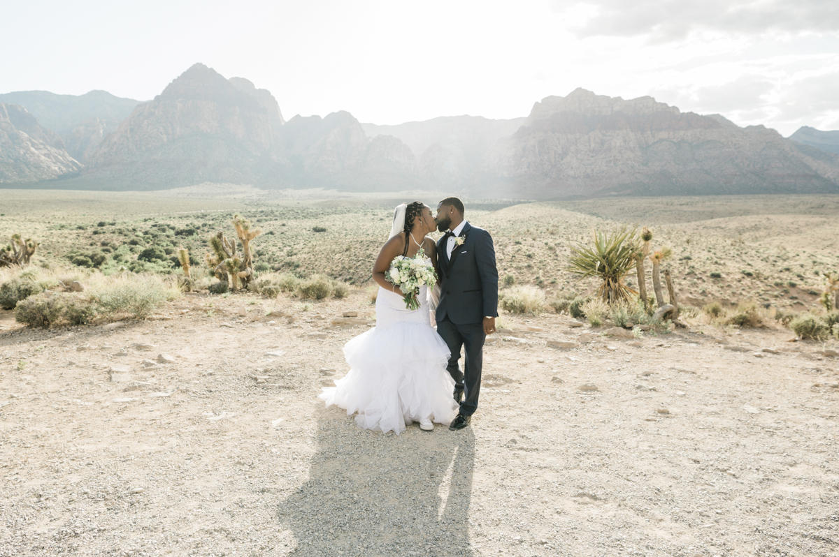 Brianna + Steven at Red Rock Canyon.